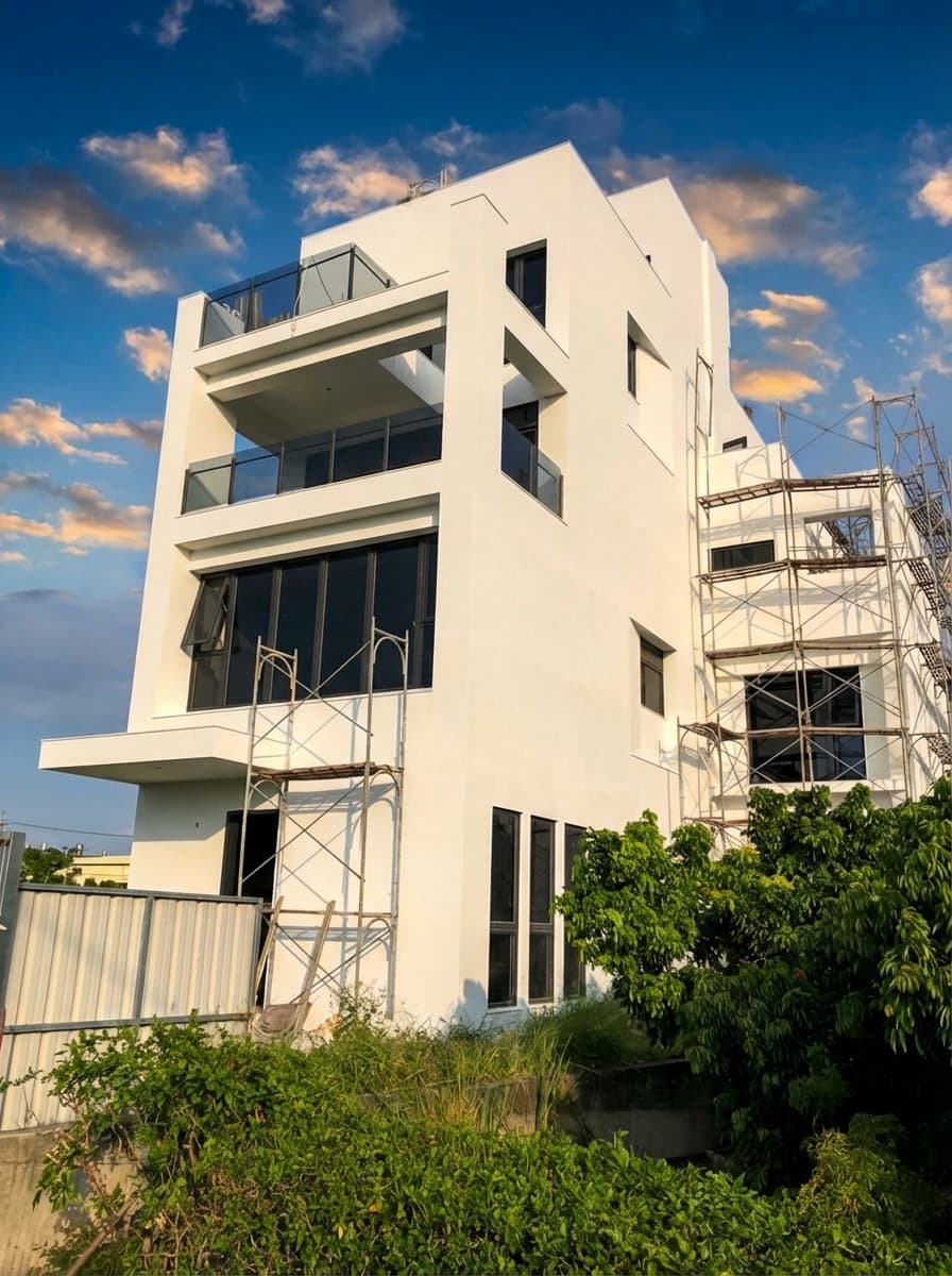 大雅路民宅油漆工程 2