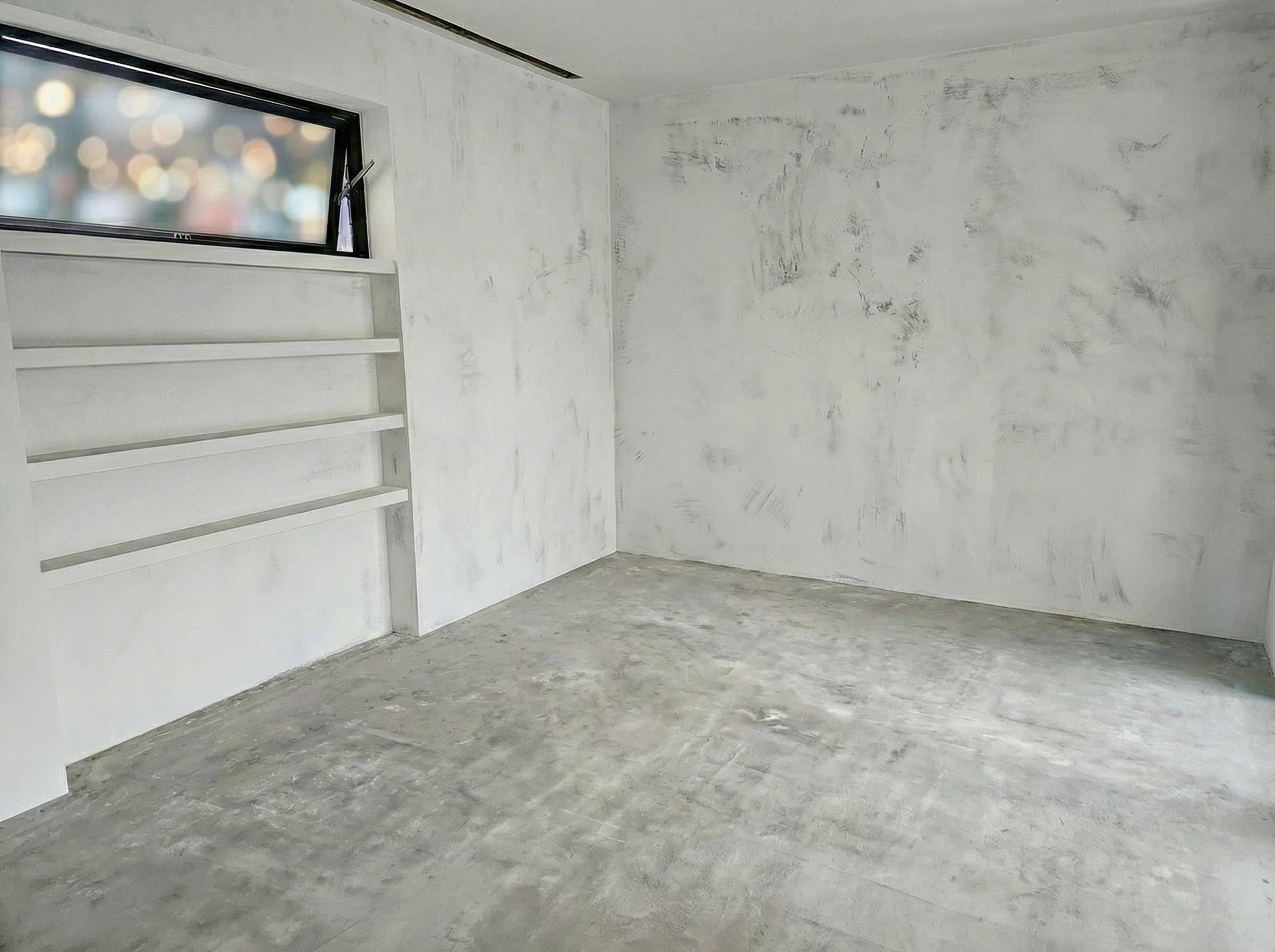 印第安漆內牆 2 施工前