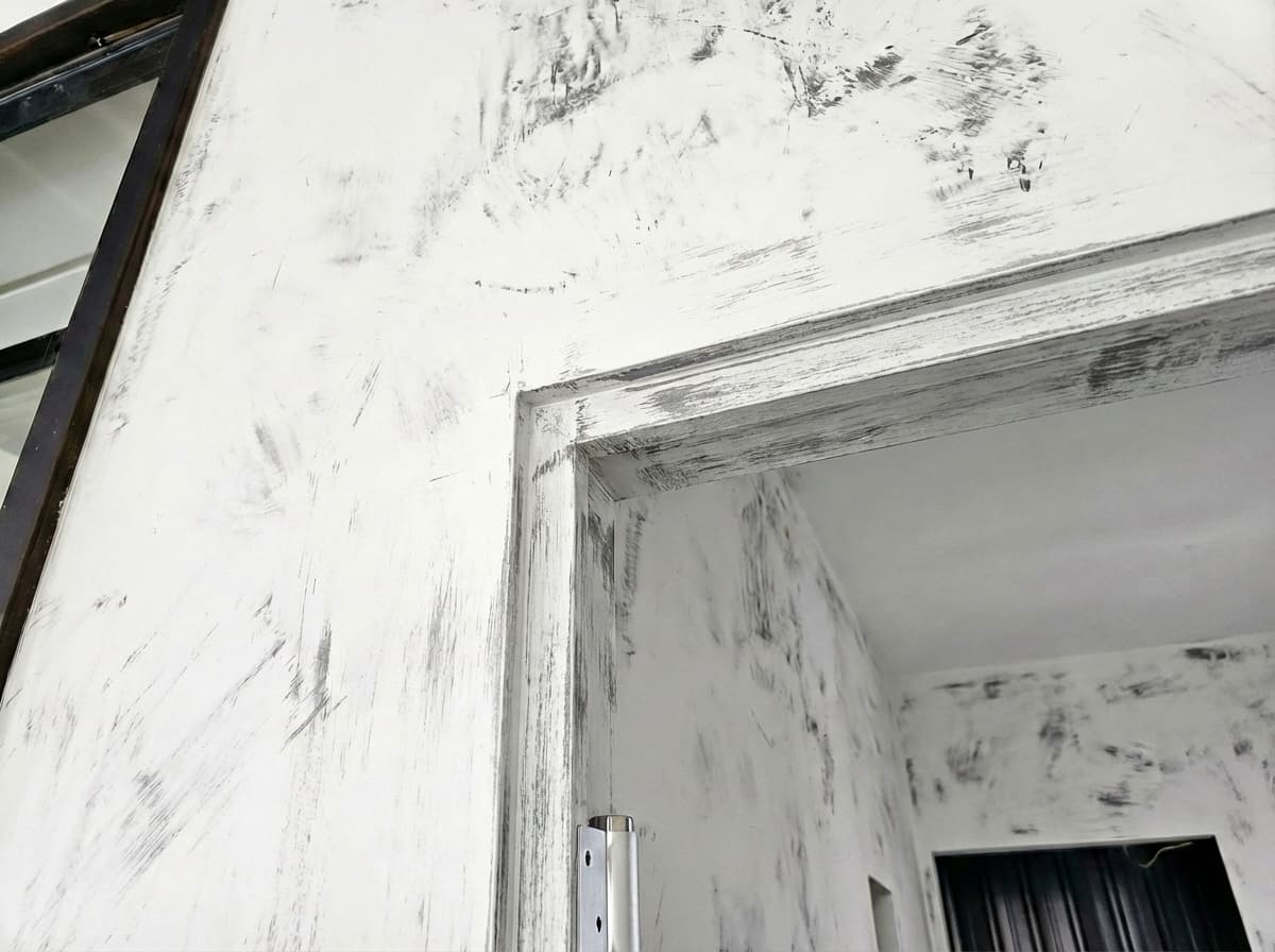 印第安漆內牆 13 施工前