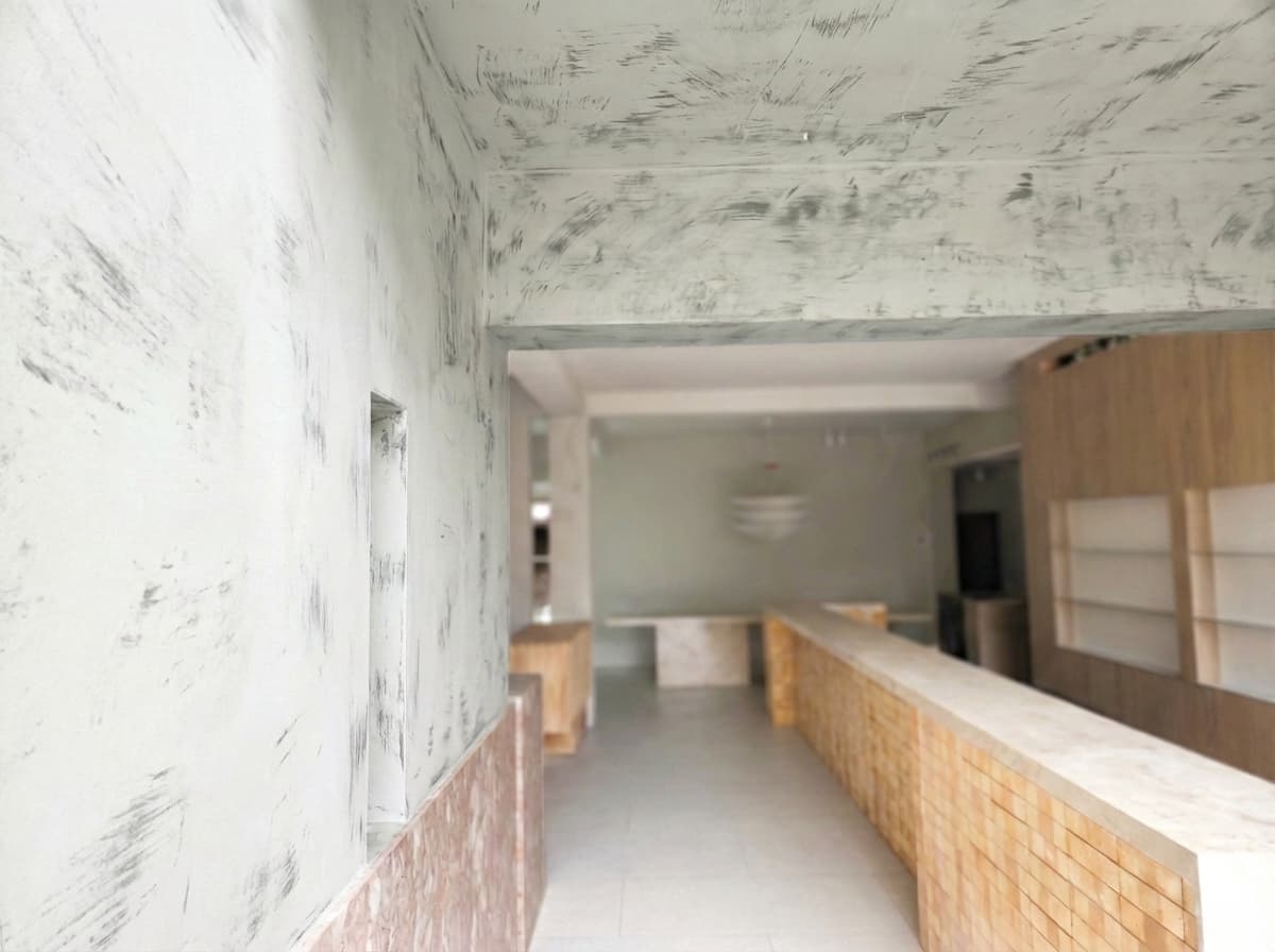 印第安漆內牆 14 施工前